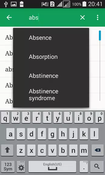 Psychology Dictionary Offline Screenshot2