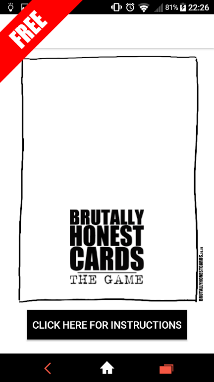 Free - Brutally Honest Cards: the game (with Ads) Screenshot2