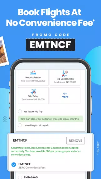 EaseMyTrip Flight, Hotel, Bus Screenshot4