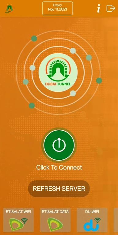 DubaiTunnel vpn Screenshot2