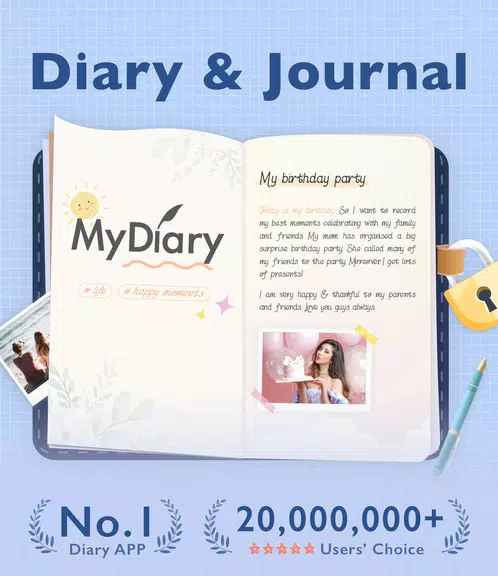 My Diary - Daily Diary Journal Screenshot1