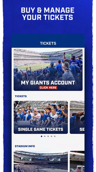 New York Giants Mobile Screenshot3