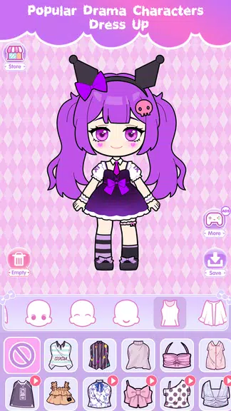 Vlinder Doll: Dress up games Screenshot2