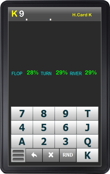 Rocker Poker Calculator II Free Screenshot2