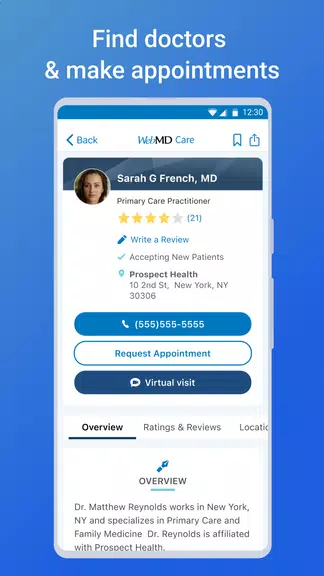 WebMD: Symptom Checker Screenshot2