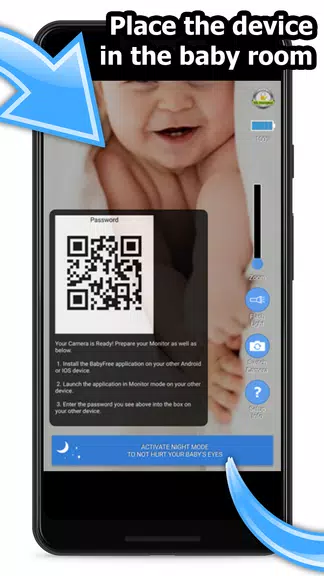 BabyFree - Baby Monitor & Cam Screenshot2