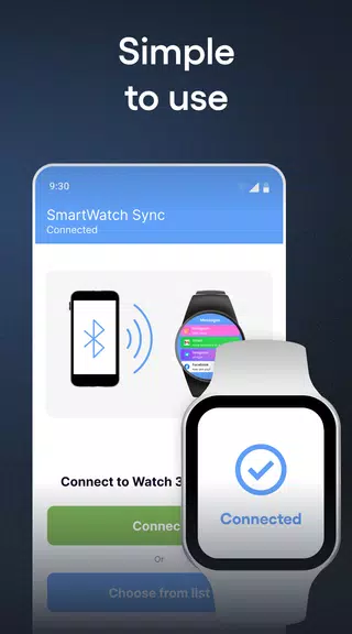 SmartWatch & BT Sync Watch App Screenshot2