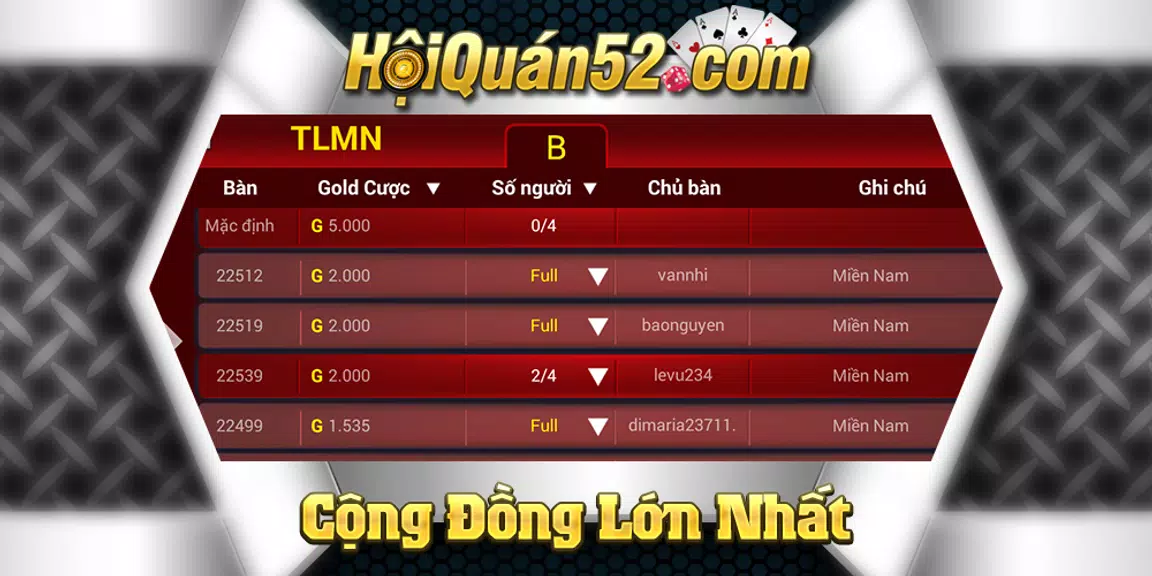 Hoi Quan 52 –Game Bài Đỉnh Cao Screenshot4