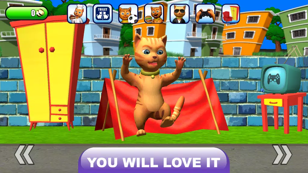 Talking Cat Leo: Virtual Pet Screenshot2