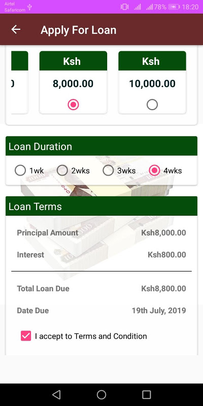 Loans Chap Chap Screenshot3