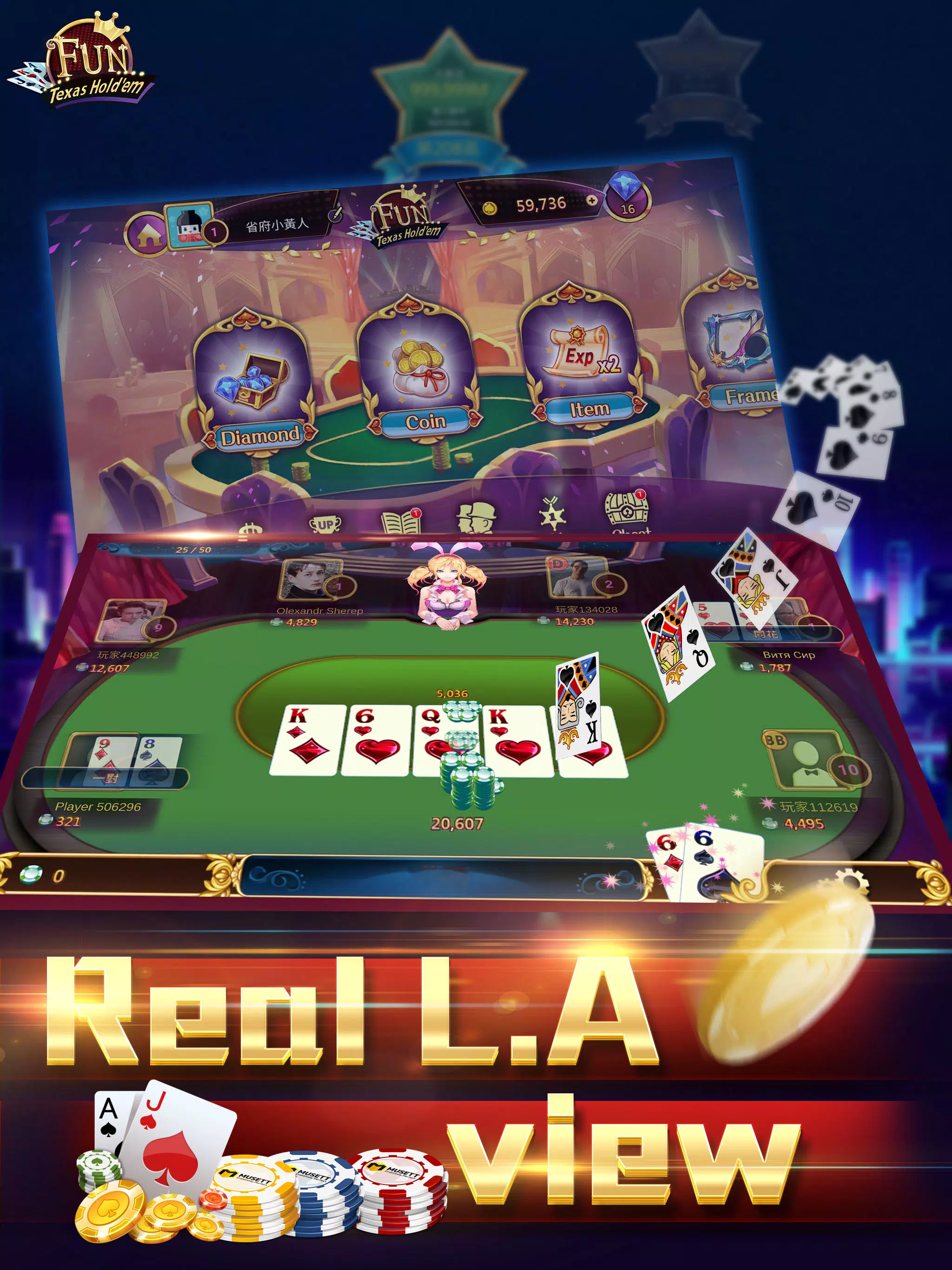 Fun Texas Holdem: Poker Clash Screenshot3