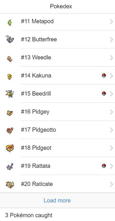 Pokedex Tracker Screenshot2