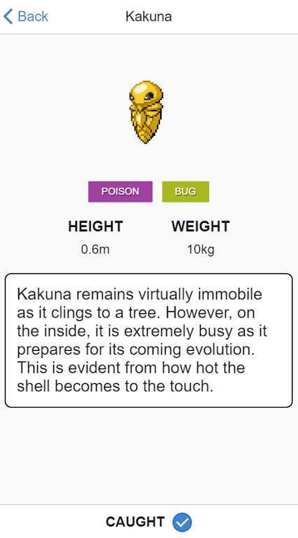 Pokedex Tracker Screenshot3