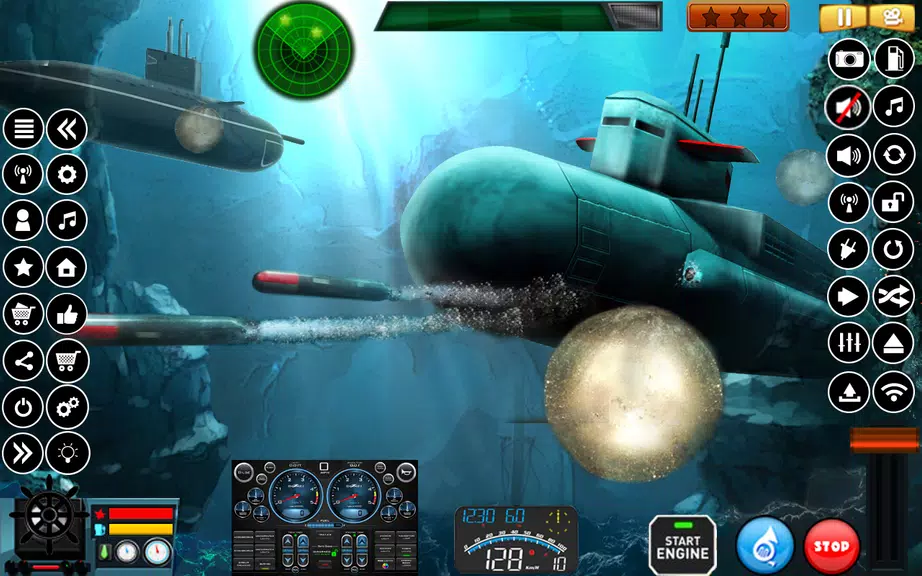 Submarine Navy Warships battle Screenshot2