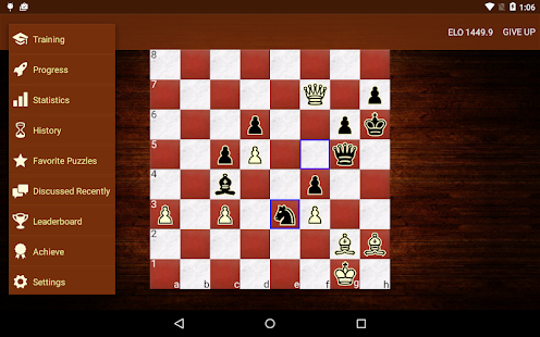 Tactic Trainer - chess puzzle Screenshot1