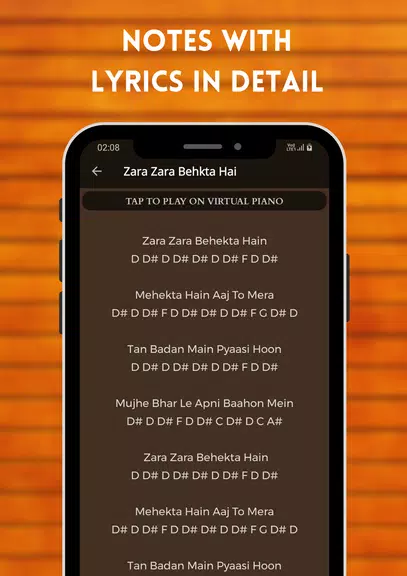 Play Piano : Piano Notes Hindi Screenshot4