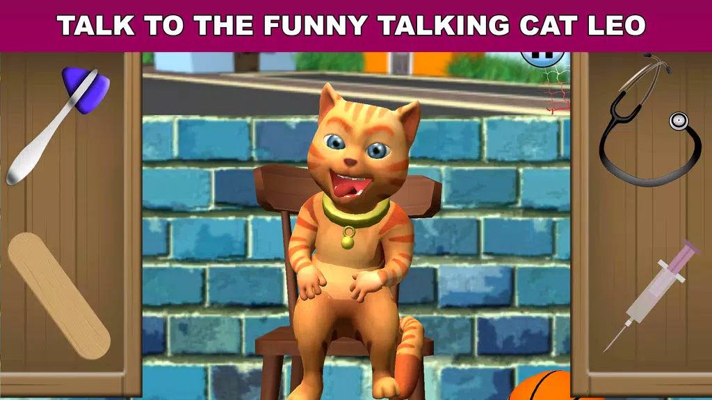 Talking Cat Leo: Virtual Pet Screenshot1