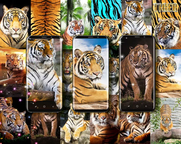 Tiger live wallpaper Screenshot1