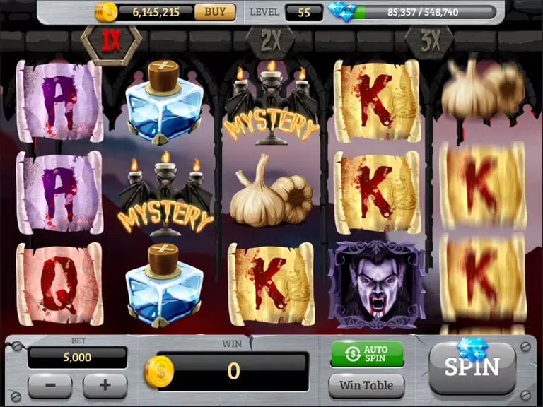 Kiss of the vampire slot Screenshot2