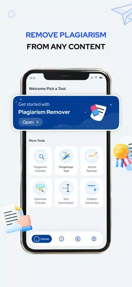 Plagiarism Remover: AI Rewrite Screenshot1