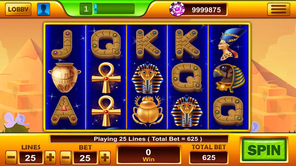 Caesar & Cleopatra Slots Vegas Casino Machines Screenshot3