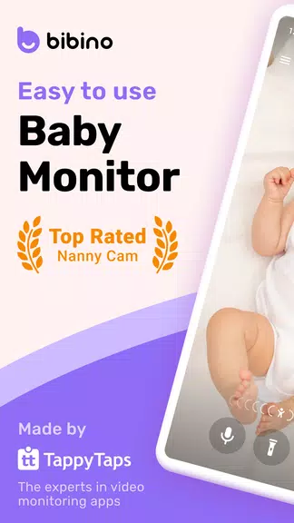 Bibino Baby Monitor - Baby Cam Screenshot1