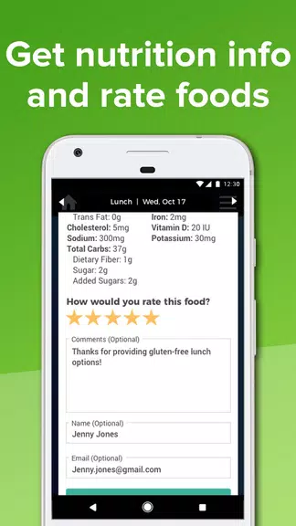 Nutrislice Screenshot3