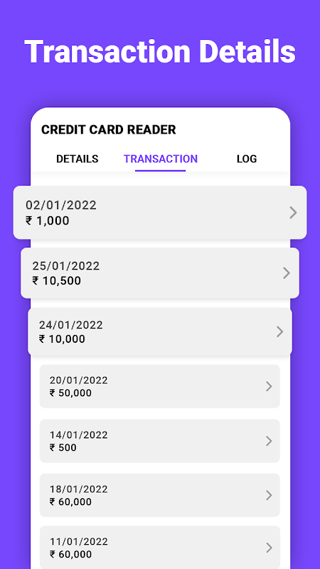 Credit Card Reader NFC Screenshot1