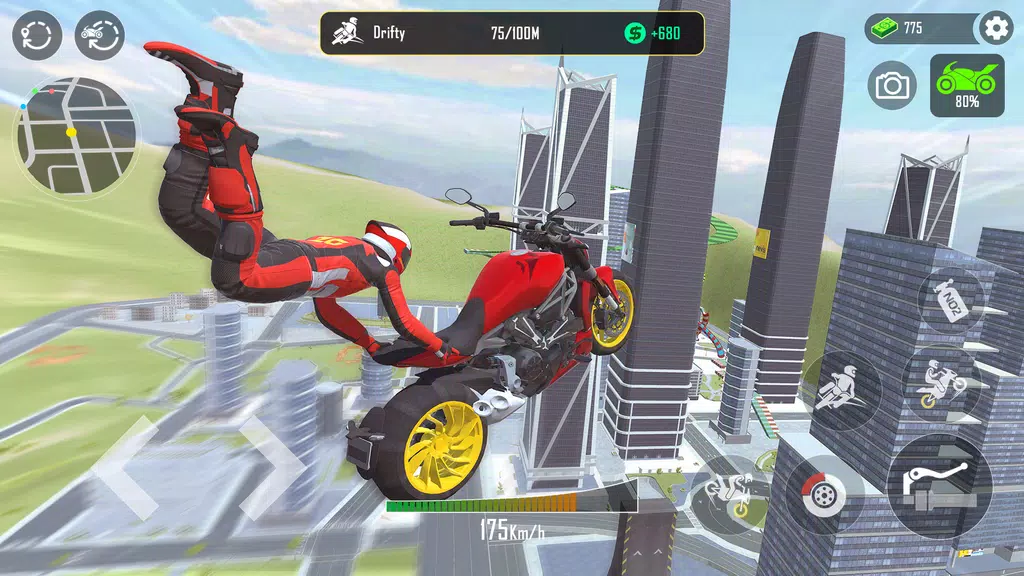 GT Moto Stunt 3D: Driving Game Screenshot1