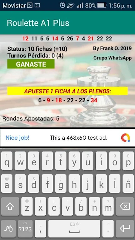 Roulette A1 Plus (Free Trial) Screenshot3