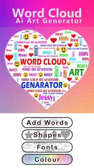 Word Cloud Ai Art Generator Screenshot1