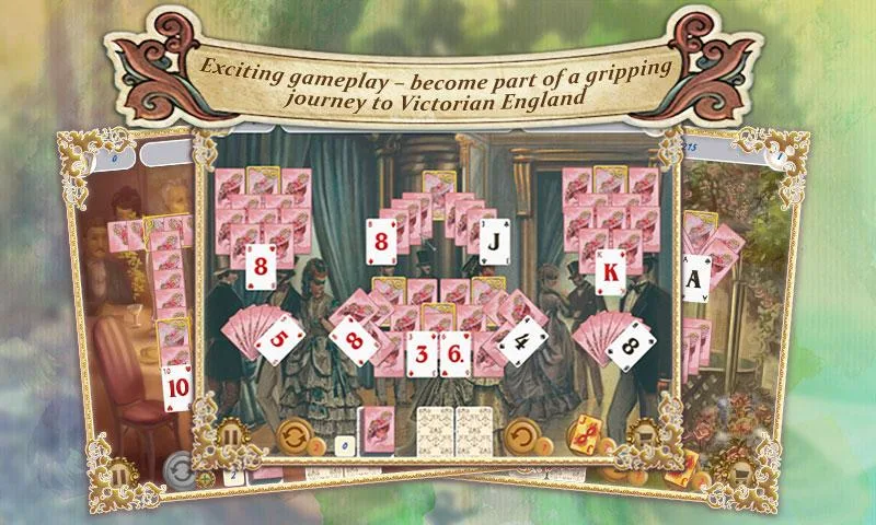 Solitaire Victorian picnic HD Screenshot1