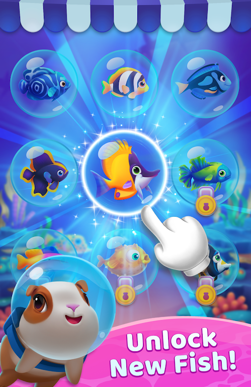 Tiny fish solitaire - Klondike Screenshot3