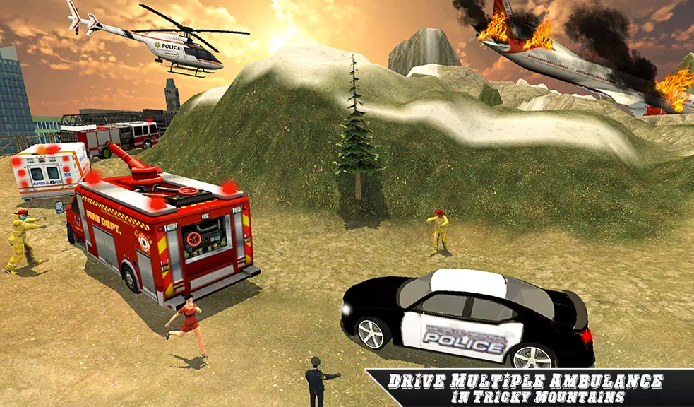 Airplane Fire Fighter  Ambulan Screenshot3