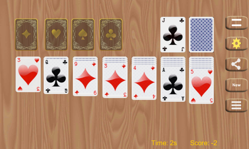 Solitaire FreeCell & Klondike Screenshot1