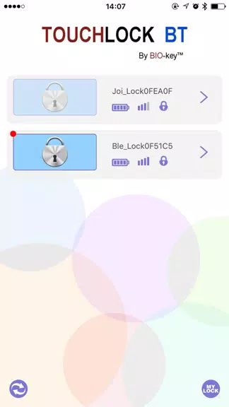 TouchLock BT Screenshot2