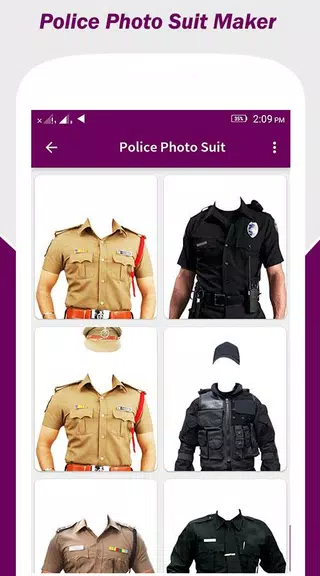 Police Photo Suit Screenshot1