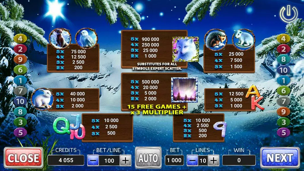 Polar Fox Slot Screenshot3