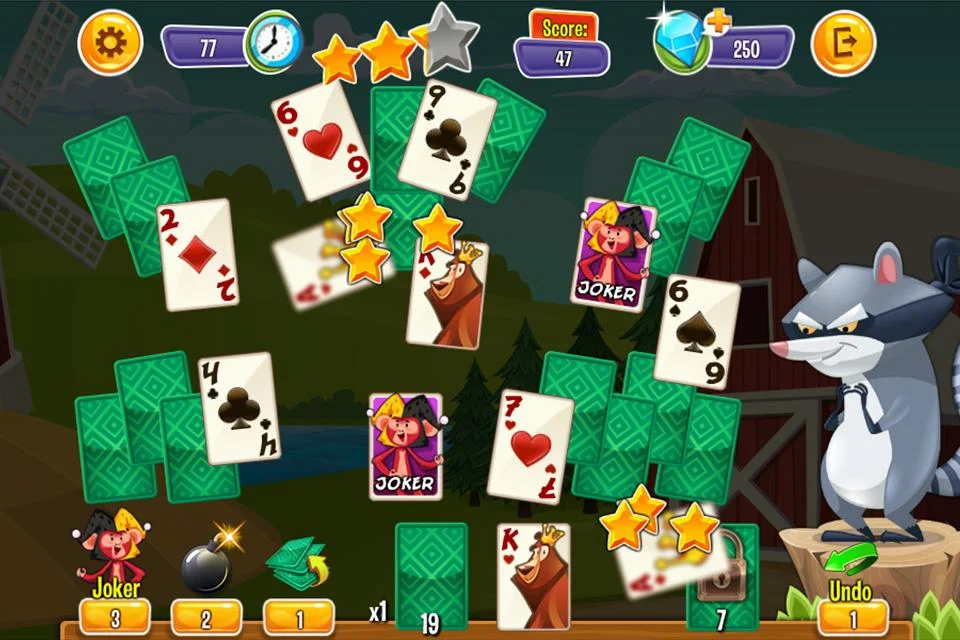 Playful Animal Solitaire Screenshot2