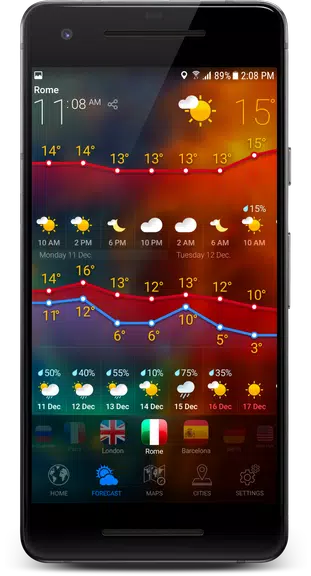 3D EARTH - weather forecast Screenshot3