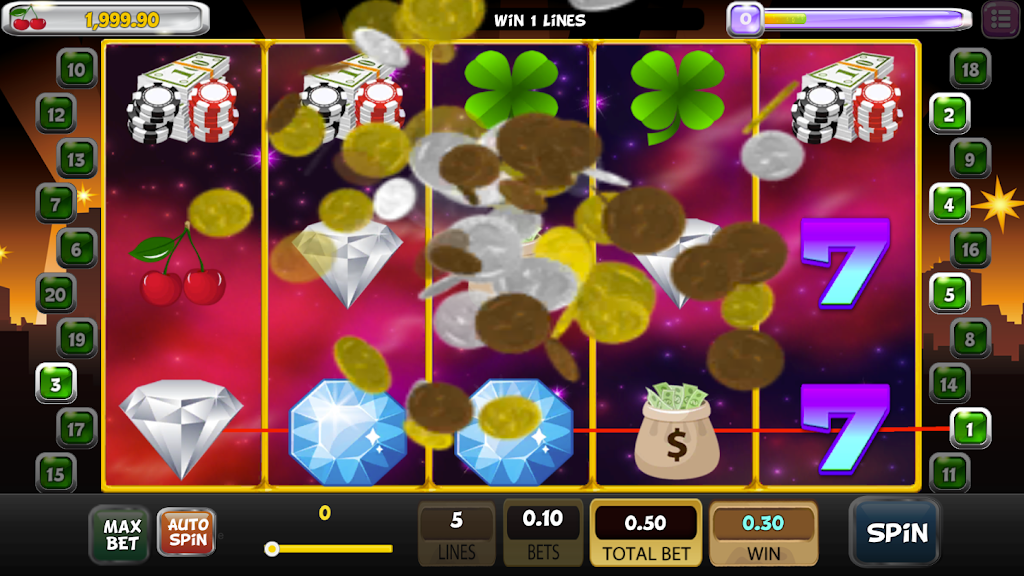 Classic  Wild Vegas Slot Machine 777 Screenshot1