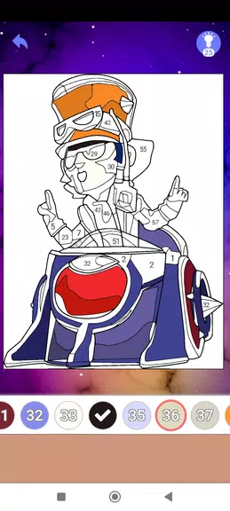 Coloring Book of Brawl S. Fans Screenshot1