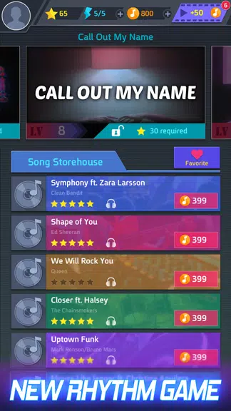 Tap Tap Music-Pop Songs Screenshot1