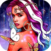 Fantasy Coloring Game, Paint by Number Offline APK