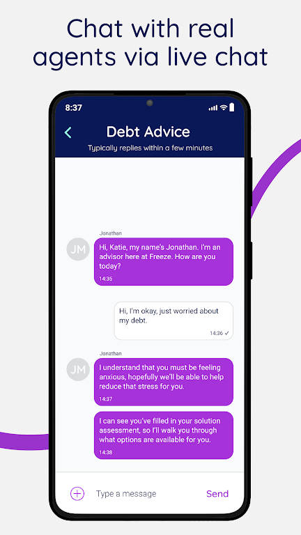 Freeze Debt: Solution & Advice Screenshot3