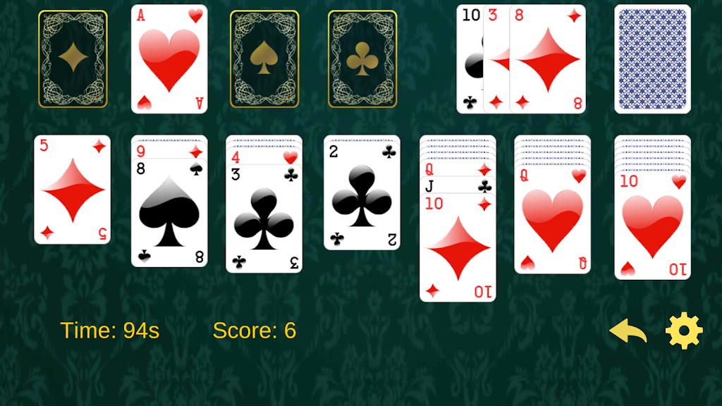 Solitaire Euchre card retro Screenshot4