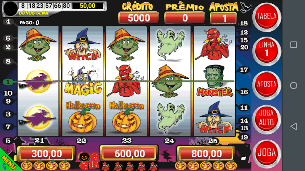 Halloween Slots Caça Níquel Screenshot1