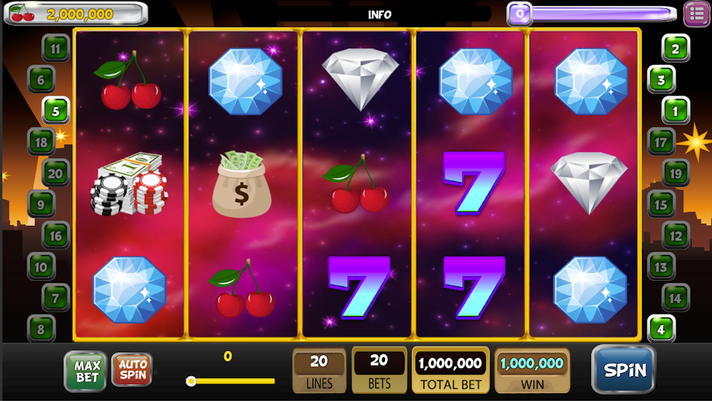 Classic  Wild Vegas Slot Machine 777 Screenshot3