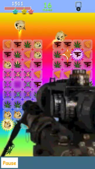 Meme Crush - MLG Kush edition Screenshot2