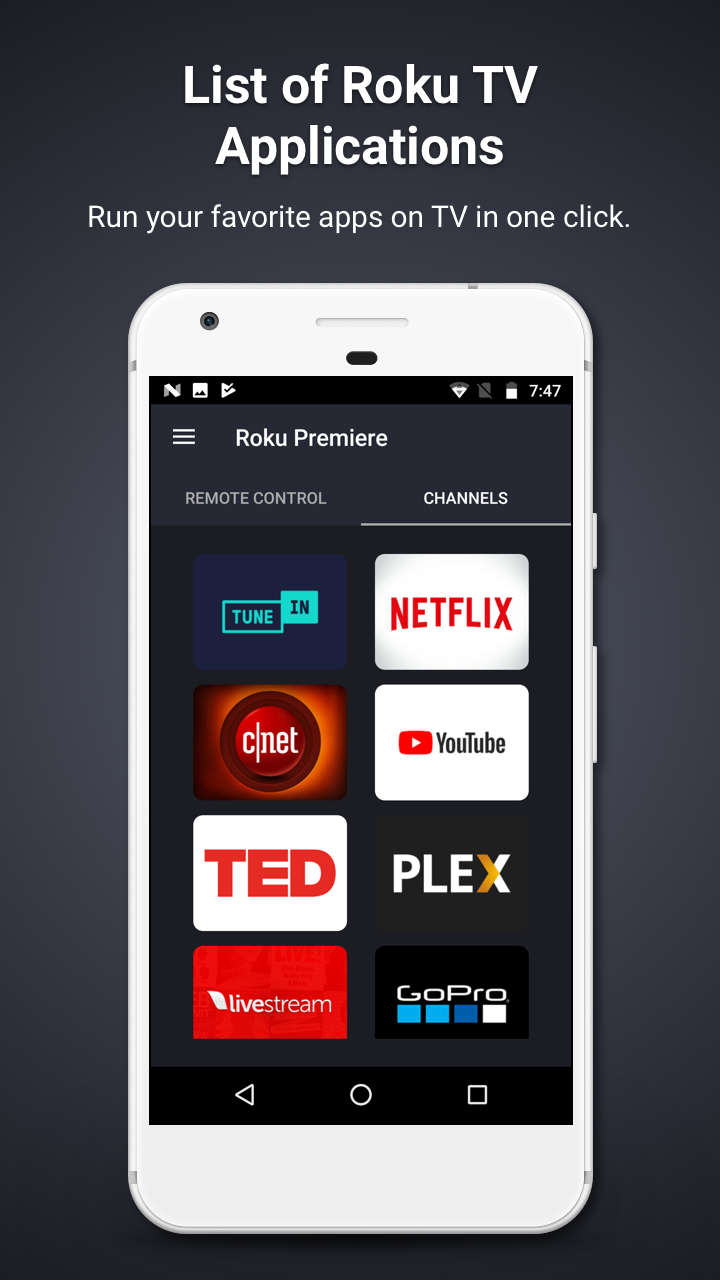 TCL Remote Control - Roku TV Screenshot1